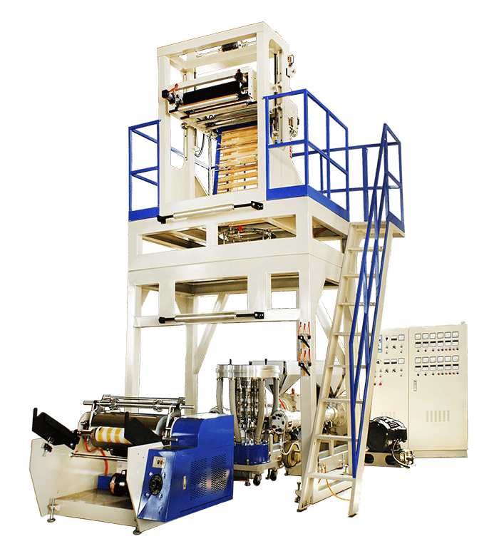 HDPE Two Colors Blown Film Machine
