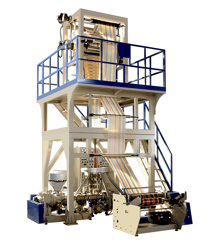 HDPE Three Colors Blown Film Machine
